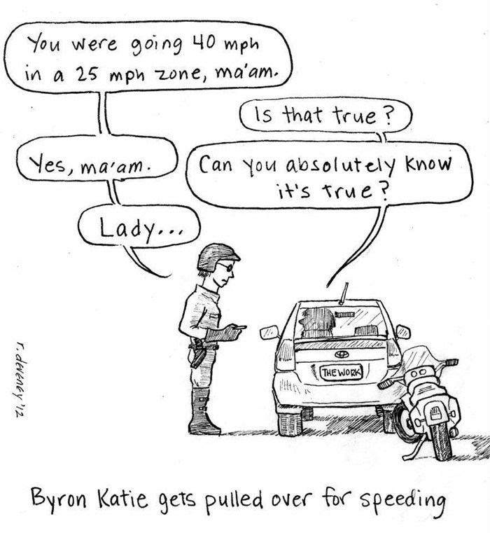 Byron Katie Cartoon 700