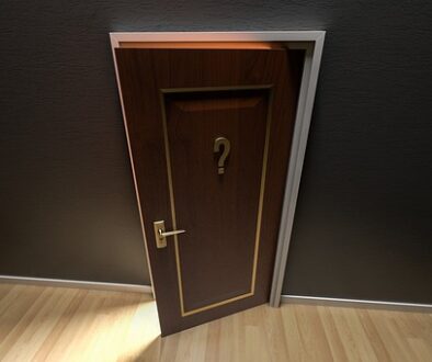 Door question mark