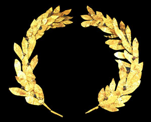 Golden Laurel Wreath 300