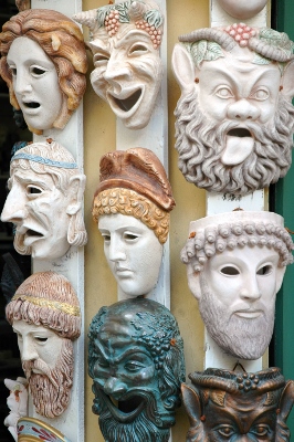 greek masks