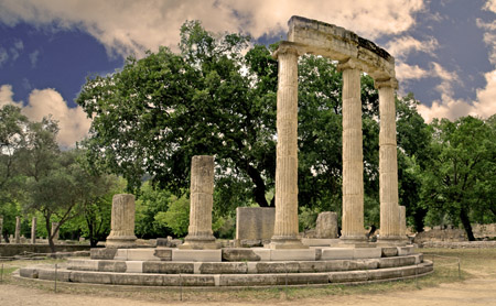 philippeion, ancient olympia greece