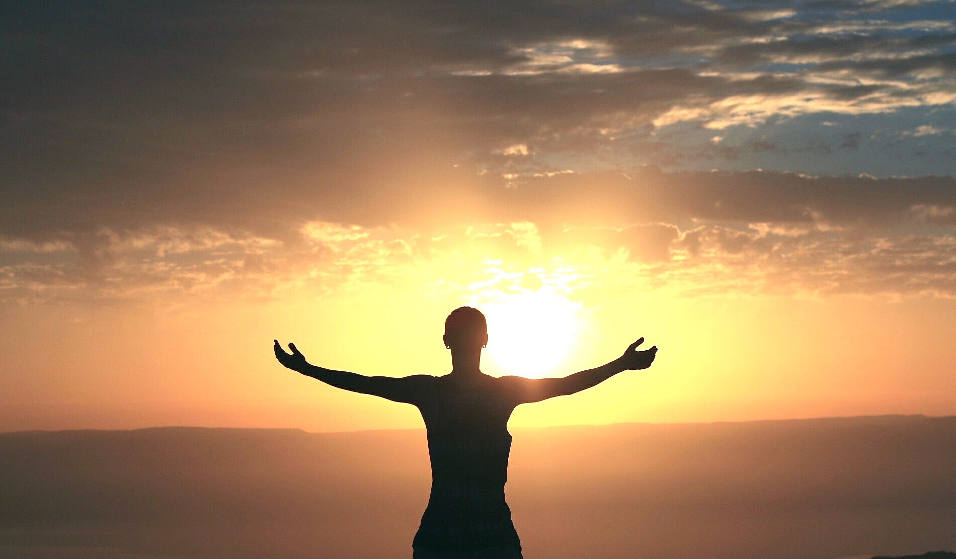 Woman at Sunrise